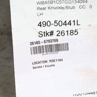 2011-2016 BMW 528i 535i 550i Left Rear Spindle Knuckle Hub 33326793769 OEM
