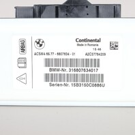 2016 BMW 535i Airbag Computer 65776807634 OEM
