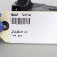2011-2015 BMW 528i 535i 550i 740i 750i Trunk Lid Lock Latch 51247269543 OEM