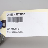 2011-2016 BMW 528i 535i 550i M5 Trunk Latch Lock Actuator 51247273752 OEM