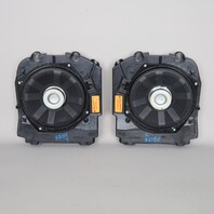 BMW 528i 535i 550i 640i 650i Floor Speaker Subwoofer Pair 65139169687 OEM