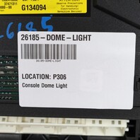 BMW 528 535i 550i F10 Sunroof Switch Dome Light 61319289280 OEM