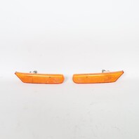 1997-2004 Porsche 911 996 Boxster 986 Marker Signal Light Lamp Amber Set OEM