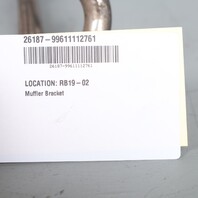 2002-2008 Porsche 911 996 997 Left Driver Muffler Support Bracket OEM
