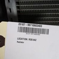 2005-2012 Porsche 911 997 Boxster Cayman 987 Right Passenger Radiator OEM