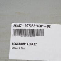 2005-2008 Porsche 911 997 Rear Wheel 18 X 10 Rim OEM 99736214001