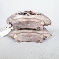 1999-2012 Porsche 911 996 Front Brake Calipers Brembo Set Pair Black OEM