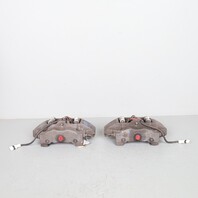1999-2012 Porsche 911 996 Front Brake Calipers Brembo Set Pair Black OEM