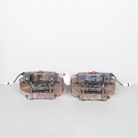 1999-2012 Porsche 911 996 Front Brake Calipers Brembo Set Pair Black OEM