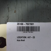 2009-2013 BMW 135i 328ix 335i Left Rear Axle Shaft CV Joint OEM