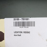 2012-2015 BMW X1 xDrive Left Front Axle Shaft CV Joint 31607591681 OEM