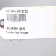 BMW X1 X5 X6 Transfer Case Motor Actuator Torque Module 27607643762 OEM