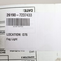 2011-2013 BMW X5 E70 Left Driver Fog Light 63177237433 OEM