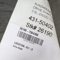 2009-2013 BMW X5 X6 Rear Driveshaft 26107564398 OEM