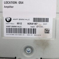 2009-2014 BMW X5 X6 Z4 Amplifier OEM 65129253197