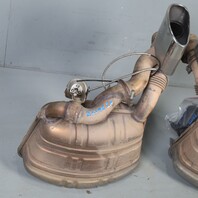 2002-2004 Porsche 911 996 Eisenmann Valved Sport Exhaust Mufflers Pair PSE OEM