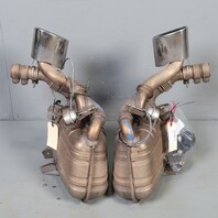 2002-2004 Porsche 911 996 Eisenmann Valved Sport Exhaust Mufflers Pair PSE OEM
