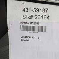 1997-1999 BMW 528i Rear Driveshaft Prop Shaft OEM 26101229702