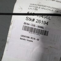 1997-2003 BMW 528i 540i Left Front Spindle Knuckle Hub OEM 31211096495