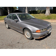 2000 BMW E39 528i Parts - M52 Engine Montana Grey Leather - Stock #26194