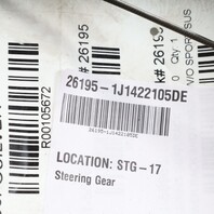 2001-2005 Volkswagen Beetle Jetta Power Steering Gear Rack Pinion OEM
