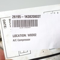 2008-2010 Volkswagen Beetle 2.5 A/C Compressor OEM 1K0820803T