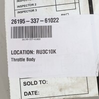2006-2014 Volkswagen Passat Beetle Jetta Golf 2.5 Throttle Body 07K133062A