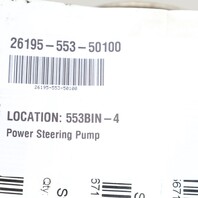 2006-2010 Volkswagen Beetle 2.5 Power Steering Pump OEM 1J0422152C