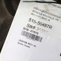 2011-2016 BMW 528i 535i 550i 650i Right Passenger Front Spindle Knuckle Hub OEM