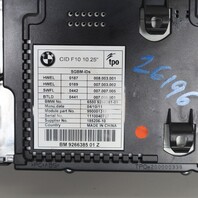2011-2016 BMW 528i 535i 550i Central Display Screen 10.25 65509266385 OEM