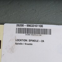 1999-2004 Porsche 911 996 Left Rear Spindle Knuckle Hub 99633111105 OEM