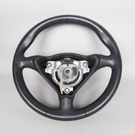 1999-2004 Porsche 911 996 Boxster Black 3 Spoke Steering Wheel 99634780454 OEM