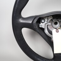 1999-2004 Porsche 911 996 Boxster Black 3 Spoke Steering Wheel 99634780454 OEM