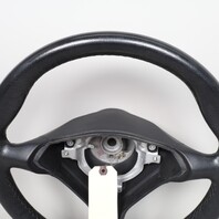 1999-2004 Porsche 911 996 Boxster Black 3 Spoke Steering Wheel 99634780454 OEM