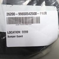 1999-2001 Porsche 911 996 Rear Bumper Guard Left Right Pair Set OEM
