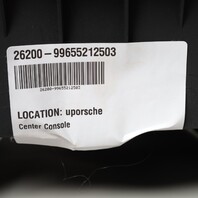 1999-2004 Porsche 911 996 Boxster 986 Center Console Black / Black OEM