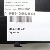 1997-2001 Porsche 911 996 Boxster 986 Dual Cup Holder In Dash OEM