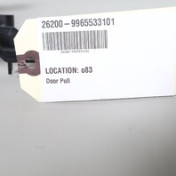 1999-2004 Porsche 911 996 Left Inside Door Grab Pull Handle OEM Black