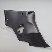 1999-2004 Porsche 911 996 Convertible Left Quarter Trim Panel Black OEM