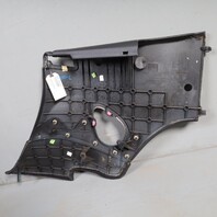 1999-2004 Porsche 911 996 Convertible Left Quarter Trim Panel Black OEM