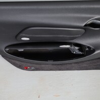 1999-2004 Porsche 911 996 Left Door Panel Leatherette Black OEM