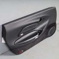 1999-2004 Porsche 911 996 Left Door Panel Leatherette Black OEM