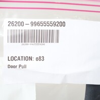 1999-2004 Porsche 911 996 Right Door Panel Handle Cover 99655559200 Black OEM