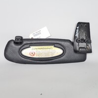 1999-2004 Porsche 911 996 Convertible Right Passenger Sun Visor OEM Black