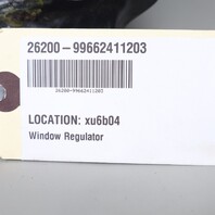 1999-2004 Porsche 911 996 Right Quarter Window Regulator 99654301606 OEM
