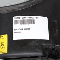 1999-2001 Porsche 911 996 Boxster 986 Left Xenon Headlight 99663115707 OEM NOTE