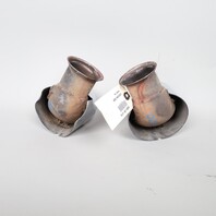 1999-2001 Porsche 911 996 3.4 Exhaust Muffler Tip Pair EP4110 OEM NOTE Bent