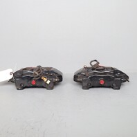 1999-2012 Porsche 911 996 Front Brake Calipers Brembo Set Pair Black OEM