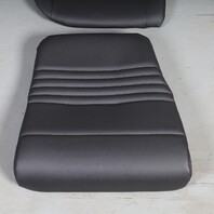 2000-2004 Porsche 911 996 Convertible Rear Seat Set Upper Lower Black OEM