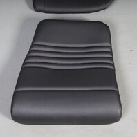2000-2004 Porsche 911 996 Convertible Rear Seat Set Upper Lower Black OEM